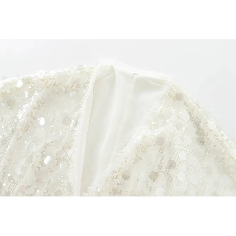 Valeria Sequin Kimono Jacket