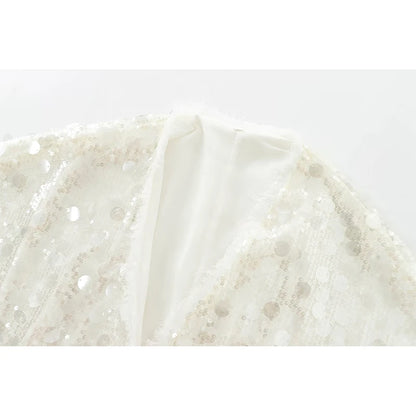 Valeria Sequin Kimono Jacket