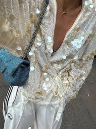 Valeria Sequin Kimono Jacket