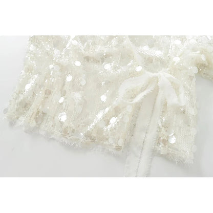 Valeria Sequin Kimono Jacket